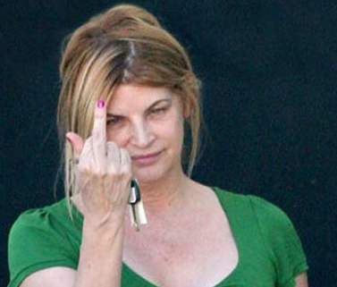 Kirstie Alley Tweeted Intentions to Knock Out Conan O'Brien 6 29 2011 Los